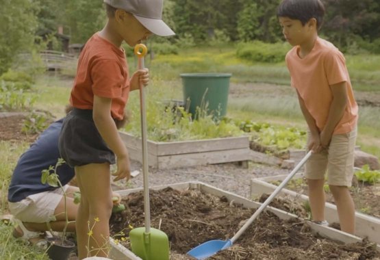 Vrtnarjenje je lahko tudi otroška igra